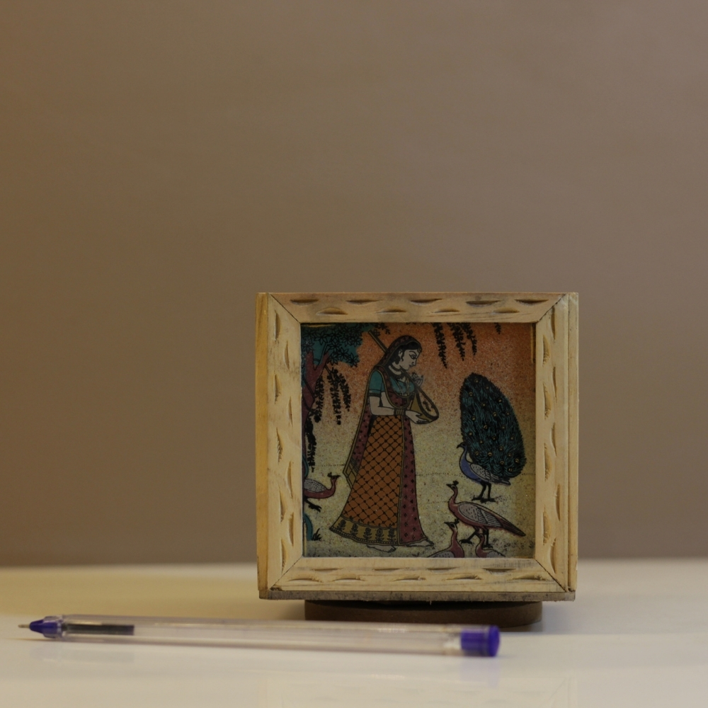 Wooden Pen Stand - 4