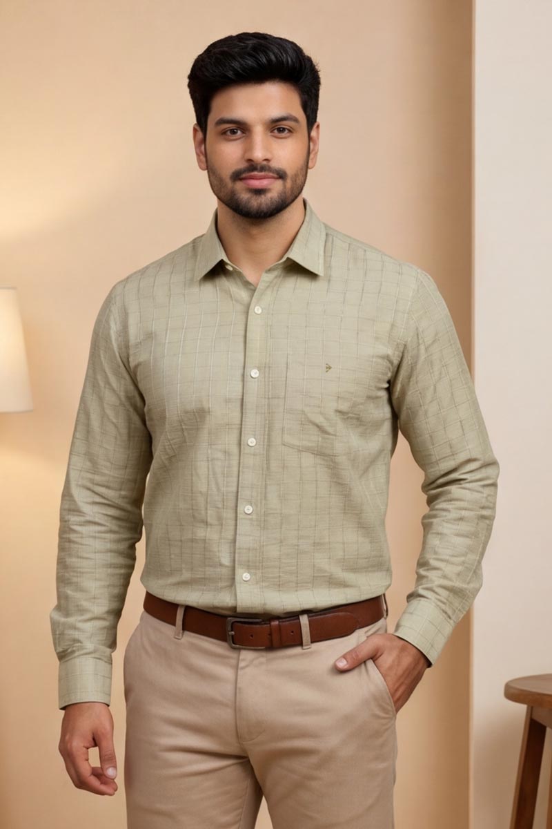 Signature Khaki Shirt - L-Khaki - 5
