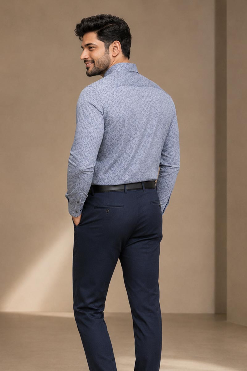 Elegant Blush Grey Shirt - Blusish Grey - 6