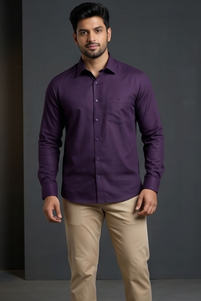 Royal Purple Classic Shirt