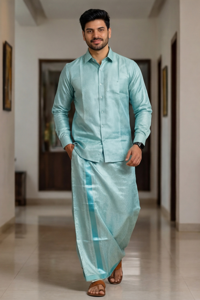 Imperial Aqua Attire - Blue - 4