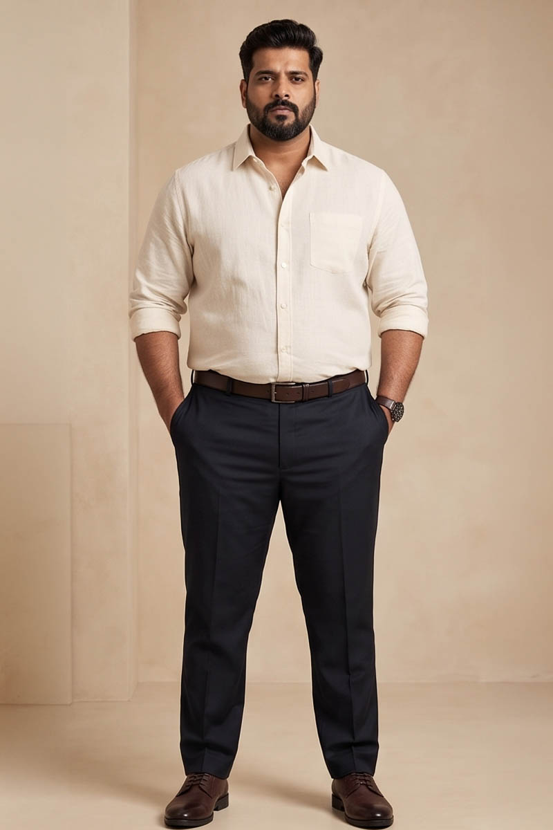 Classic Navy Formal Pant - 5