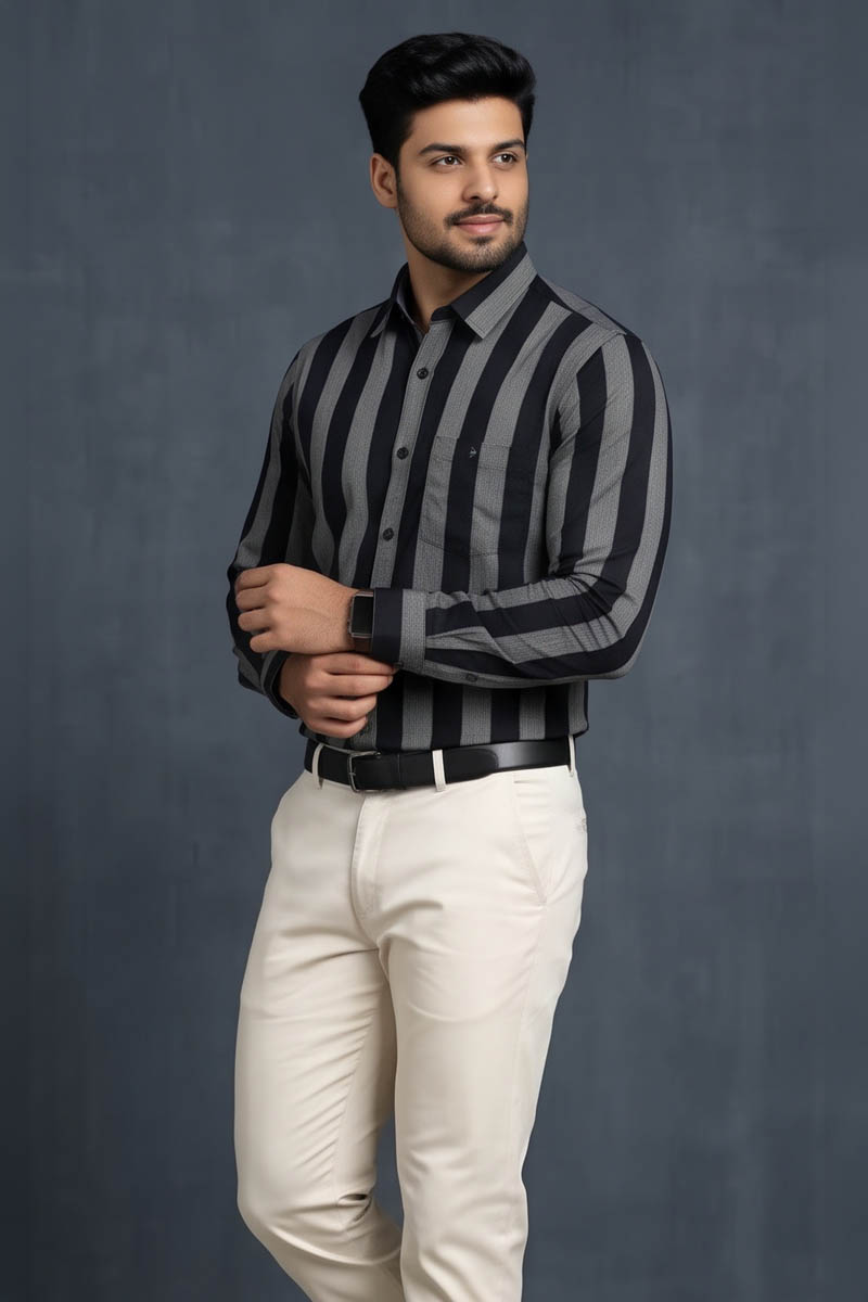 Royal Black Shirt - Black - 3