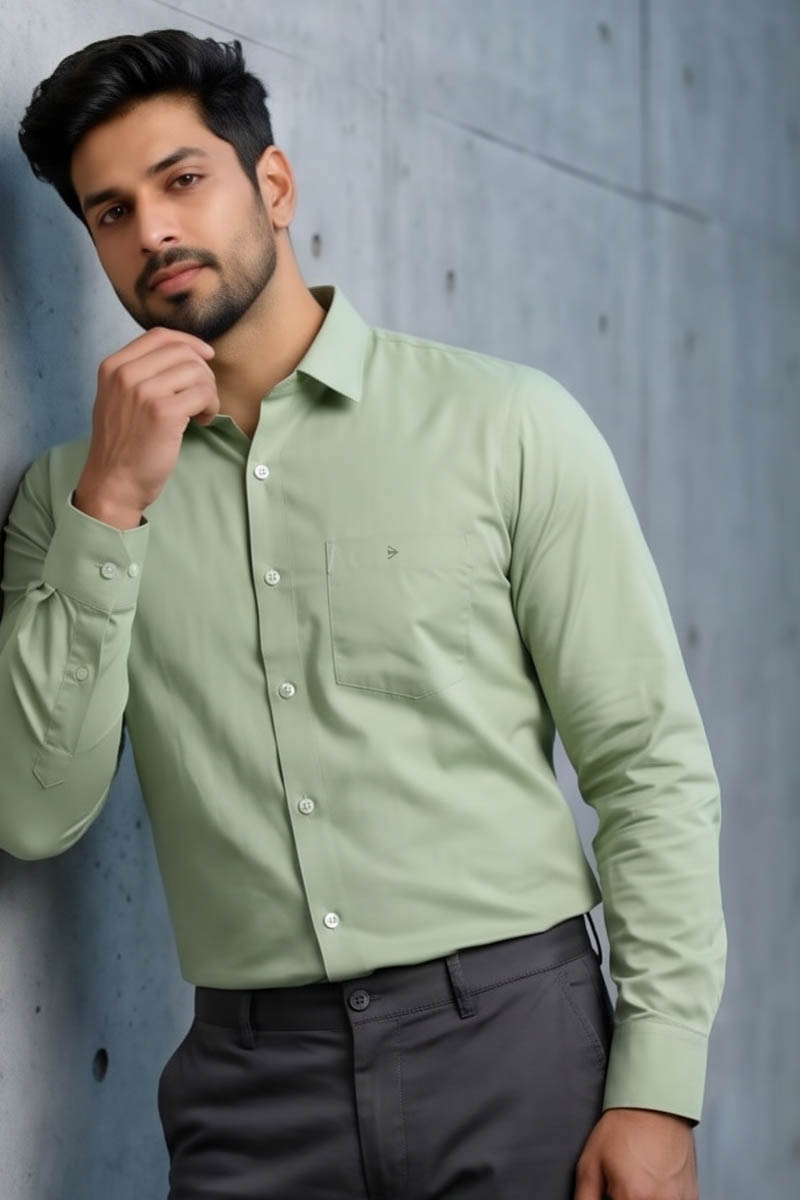 Sage Breeze Shirt - L-Green - 4