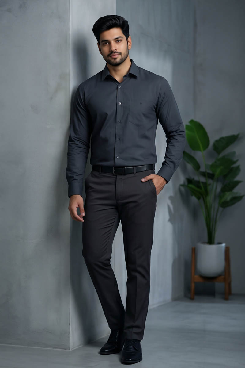 Graphite Premium Shirt -D-Grey - 3