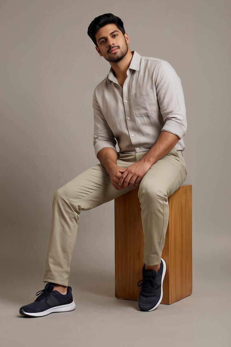 Elite Dusty Office Trousers - Dusty - 3