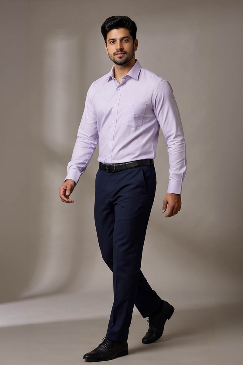 Amethyst Classic Shirt -L-Purple - 2