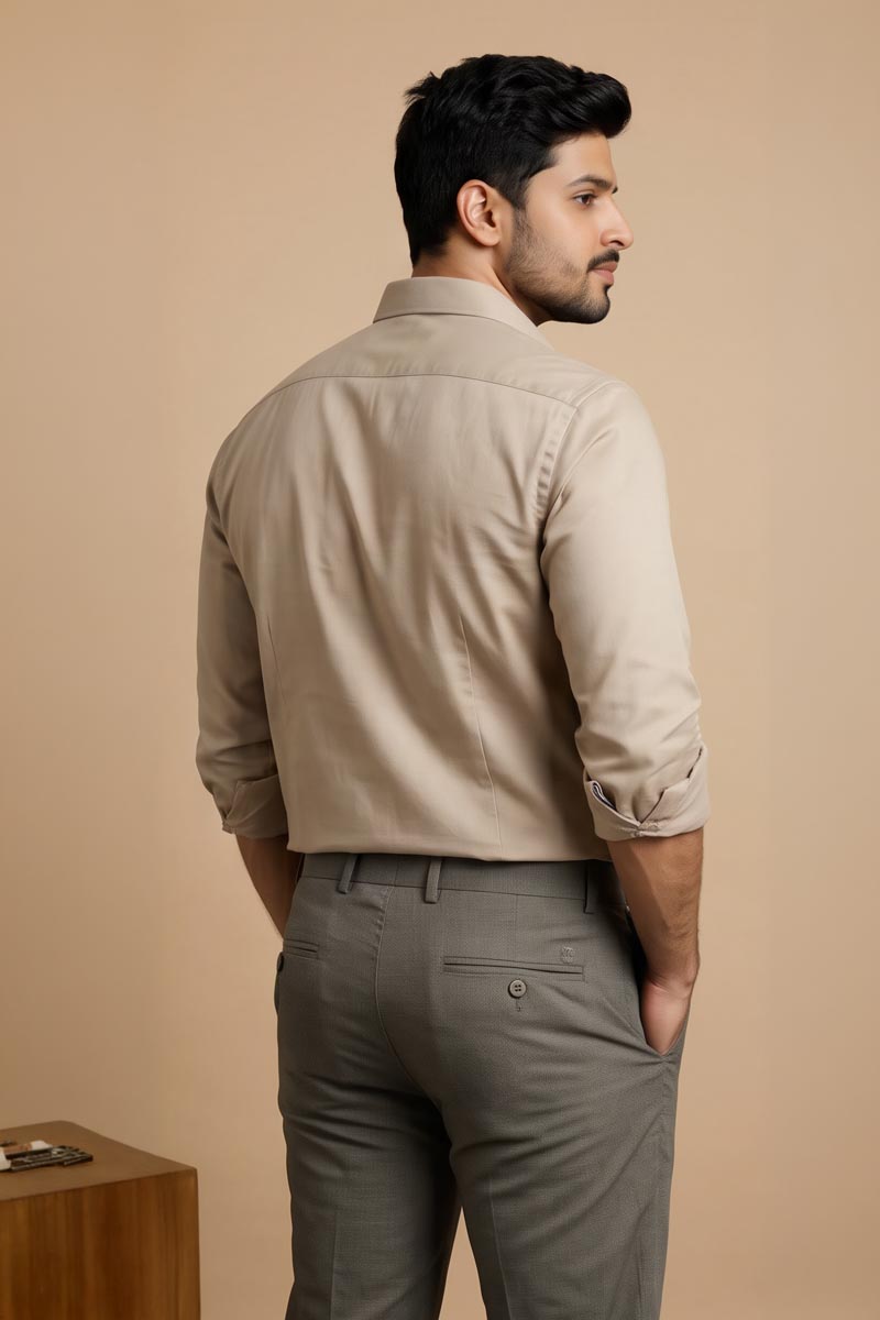 Elite Grey Office Trousers - D-Grey - 2