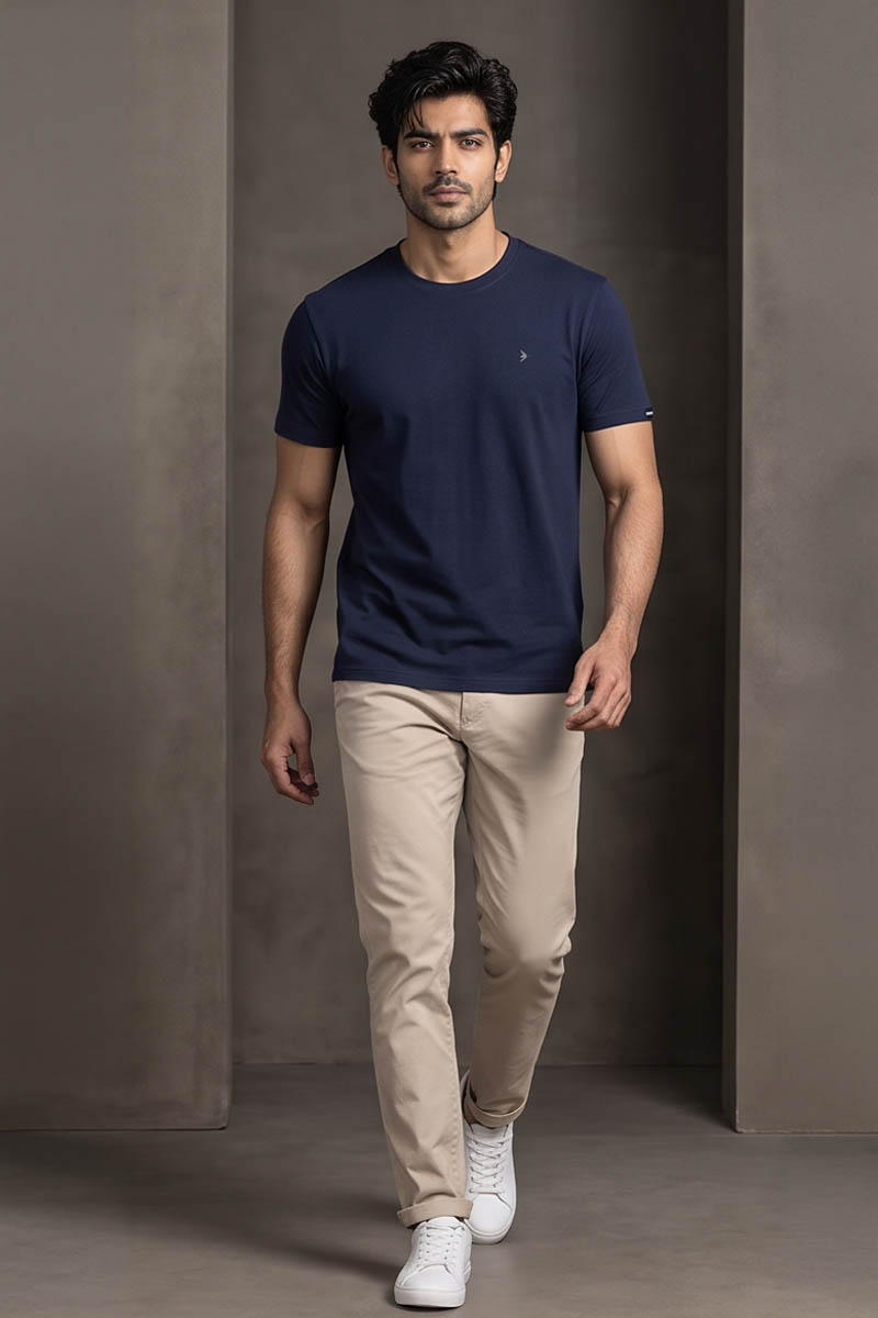 Indigo Night Signature Tee -Navy - 5