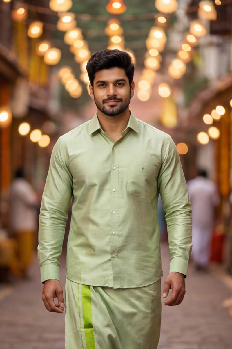 Authentic Celebration Outfit-L-Green - 4