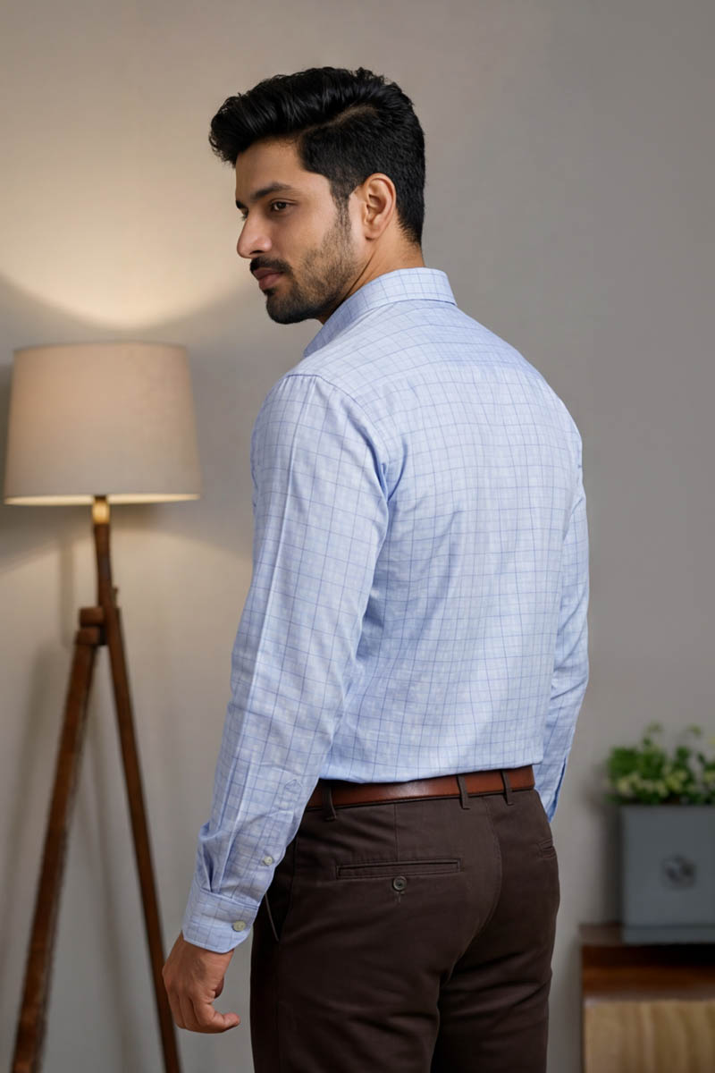 Aqua Blue Premium Shirt - T -Blue - 6