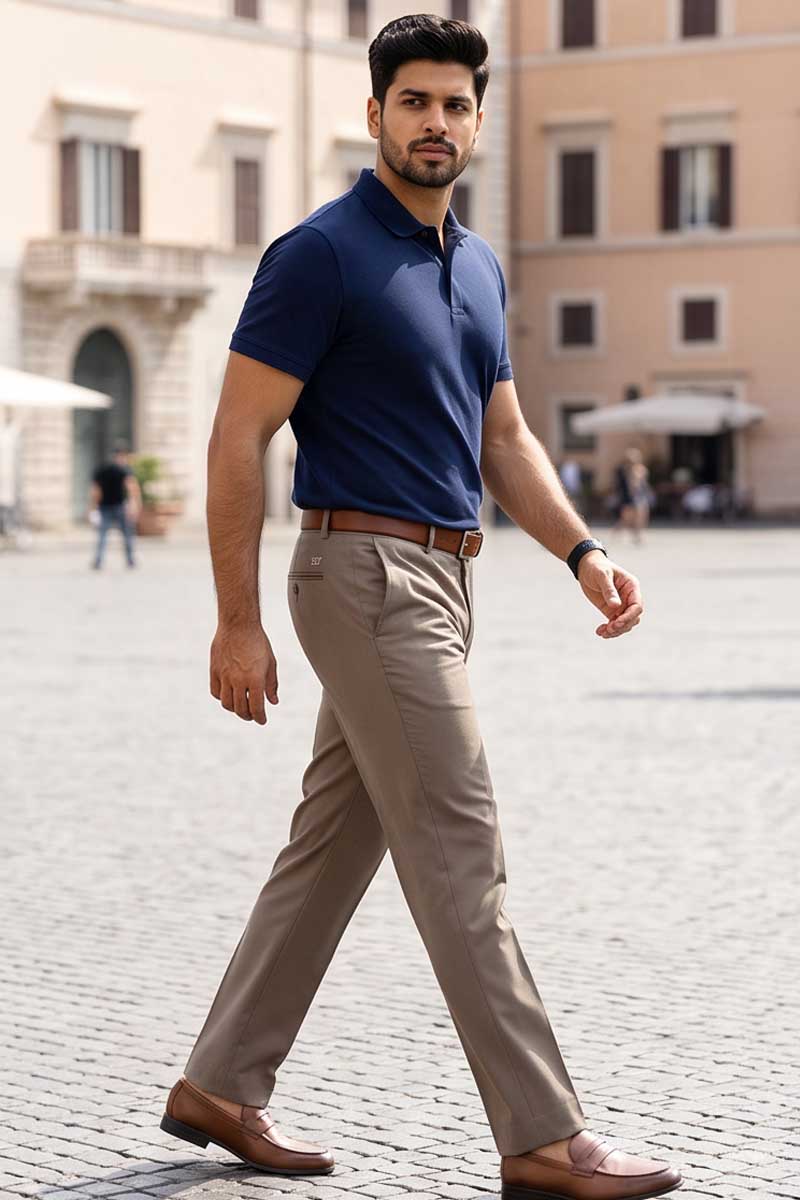 Urban Khaki Trousers- Khaki - 3