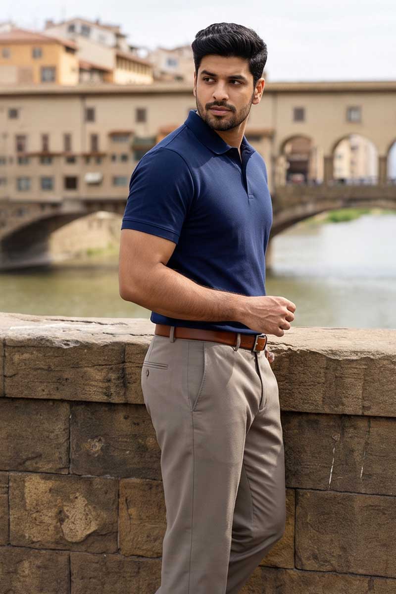 Urban Khaki Trousers- Khaki - 4