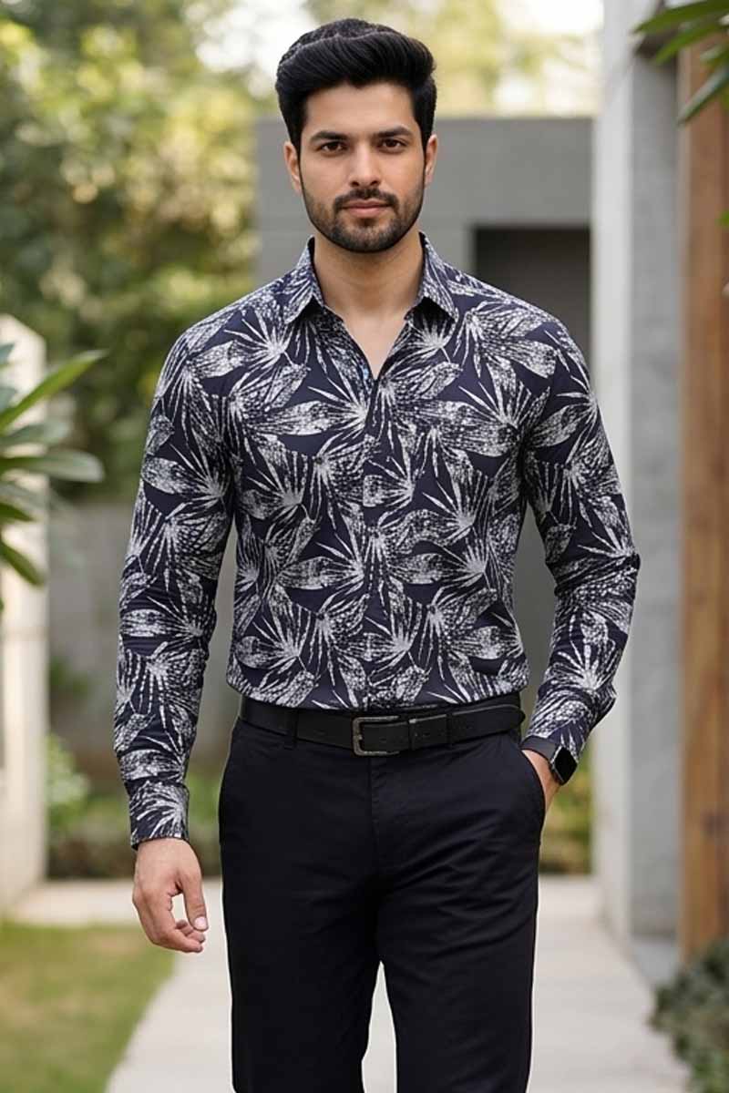 Eclipse Printed Shirt - Black - 3