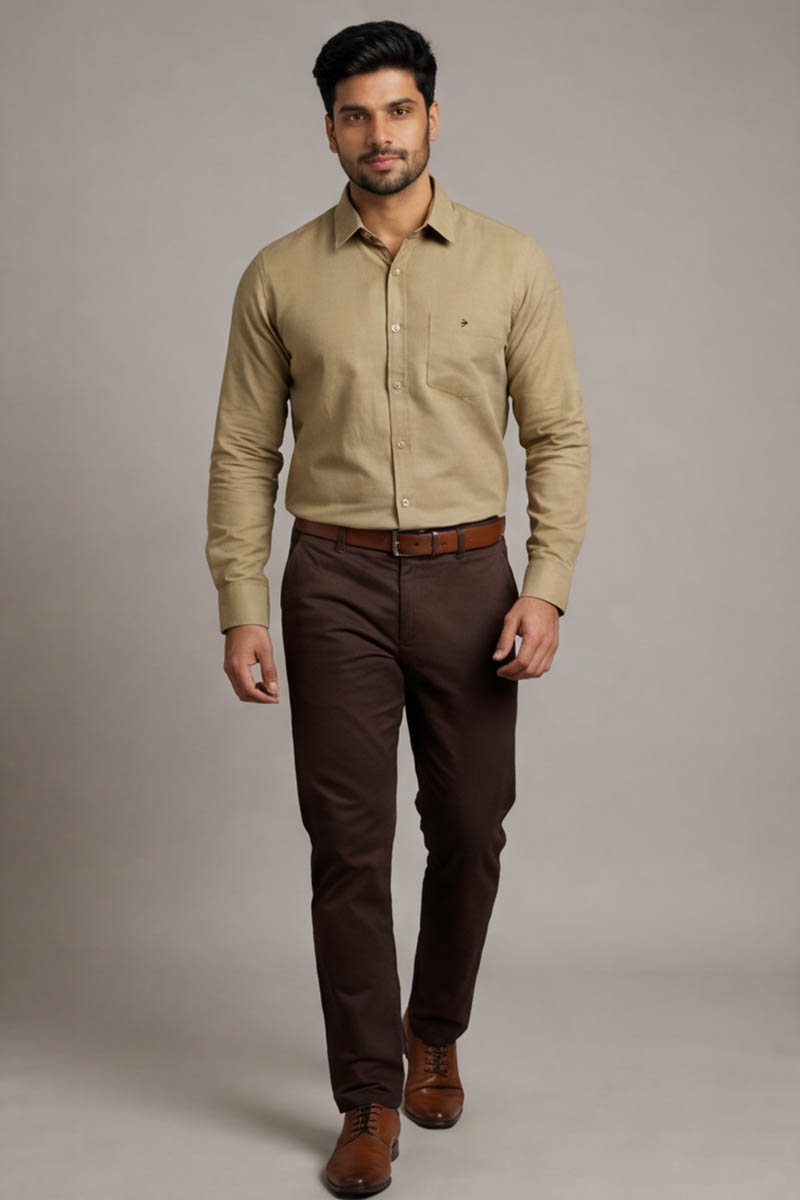 Heritage Khaki Shirt - G-Khaki - 3