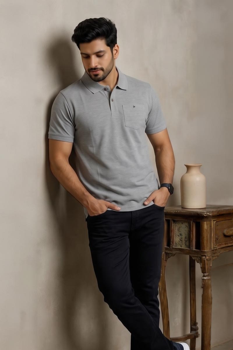 Essential Smart Casual – Grey Melange - 3