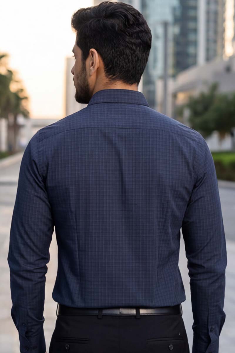 The epitome of sophisticated urban style (Navy) - 5