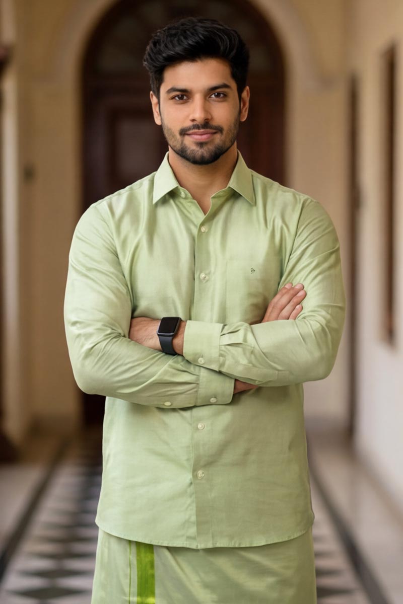 Authentic Celebration Outfit-L-Green - 2