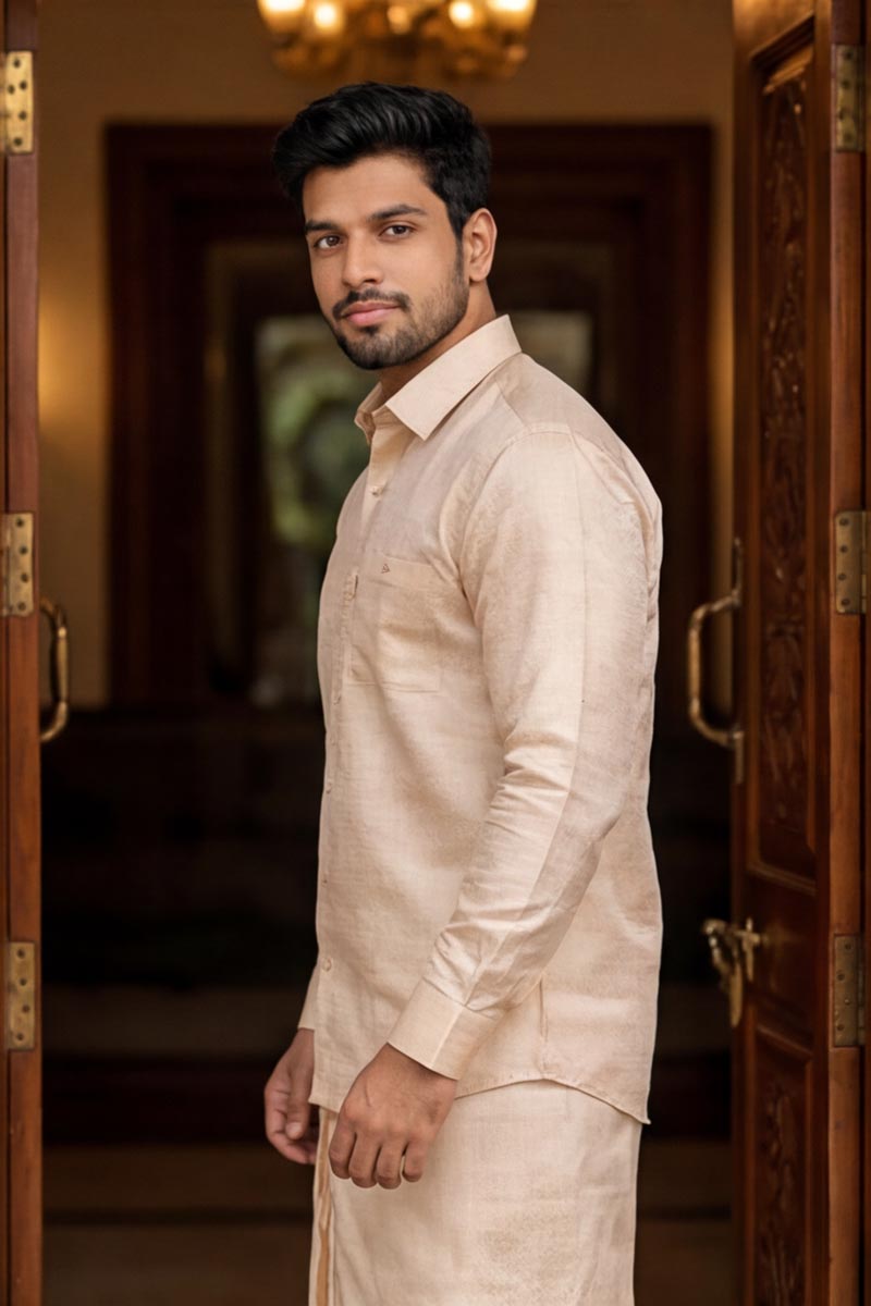 Ivory Gold Traditional Ensemble-Copper - 4