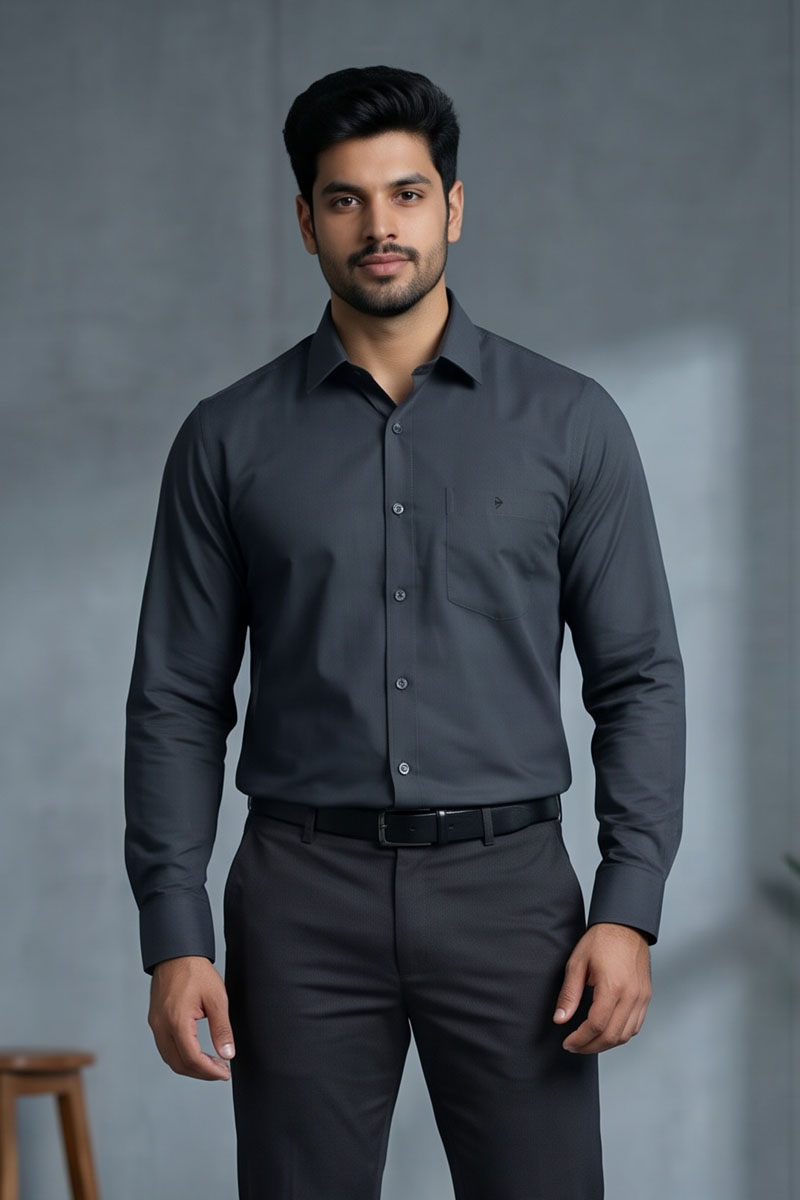 Graphite Premium Shirt -D-Grey - 5