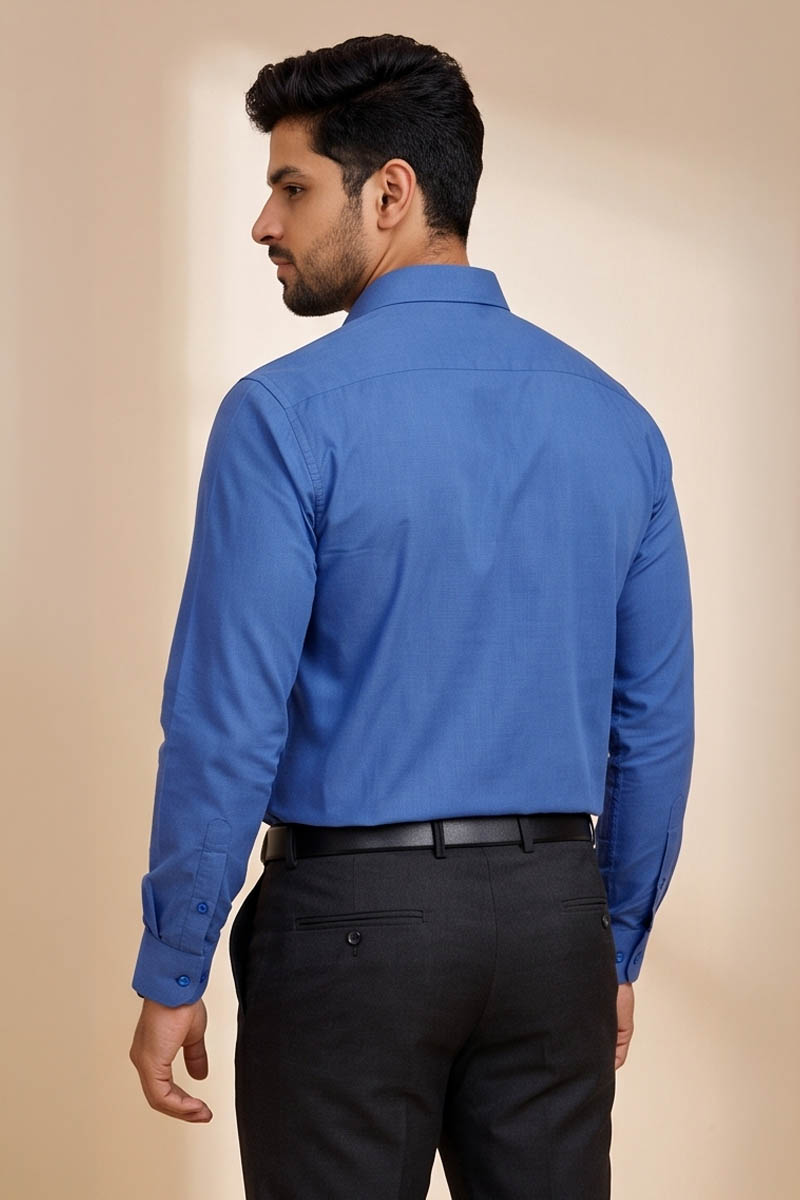 Sapphire Blue Shirt- N-Blue - 6