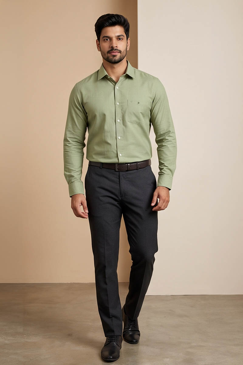 Mint Green Shirt - L-Green