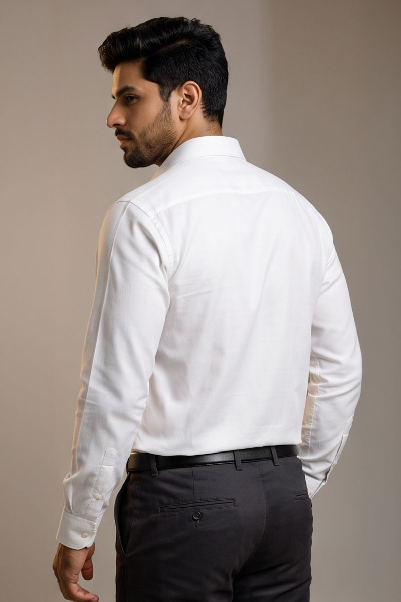 Signature White Shirt -White - 6