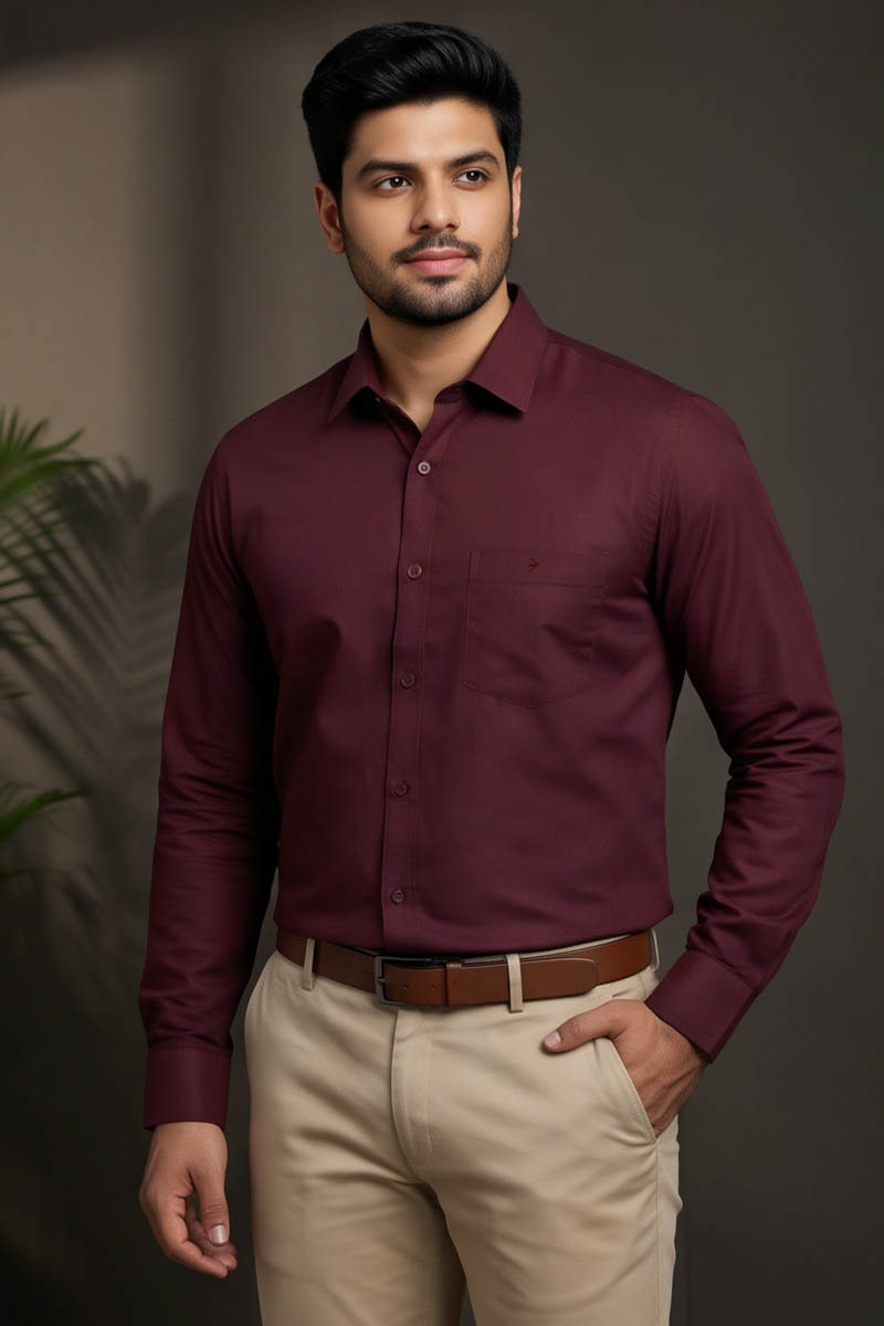 Heritage Maroon Shirt - Maroon