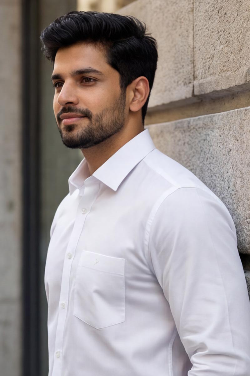 SHIRT Classic White - 4