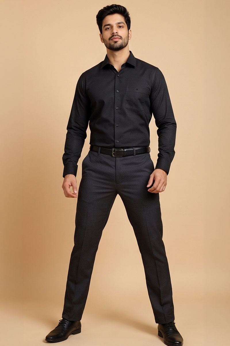 Midnight Noir Shirt - Black - 3