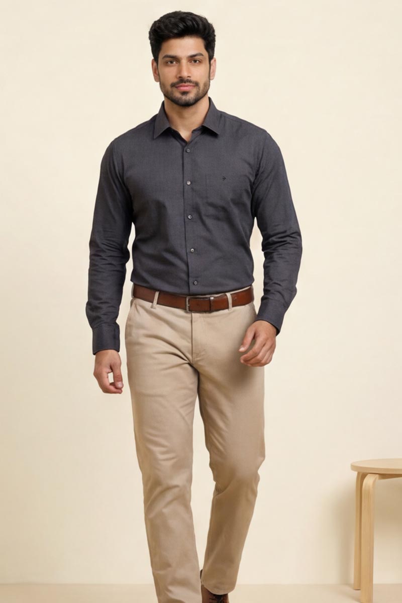 Graphite Grey Shirt -D- Grey - 3