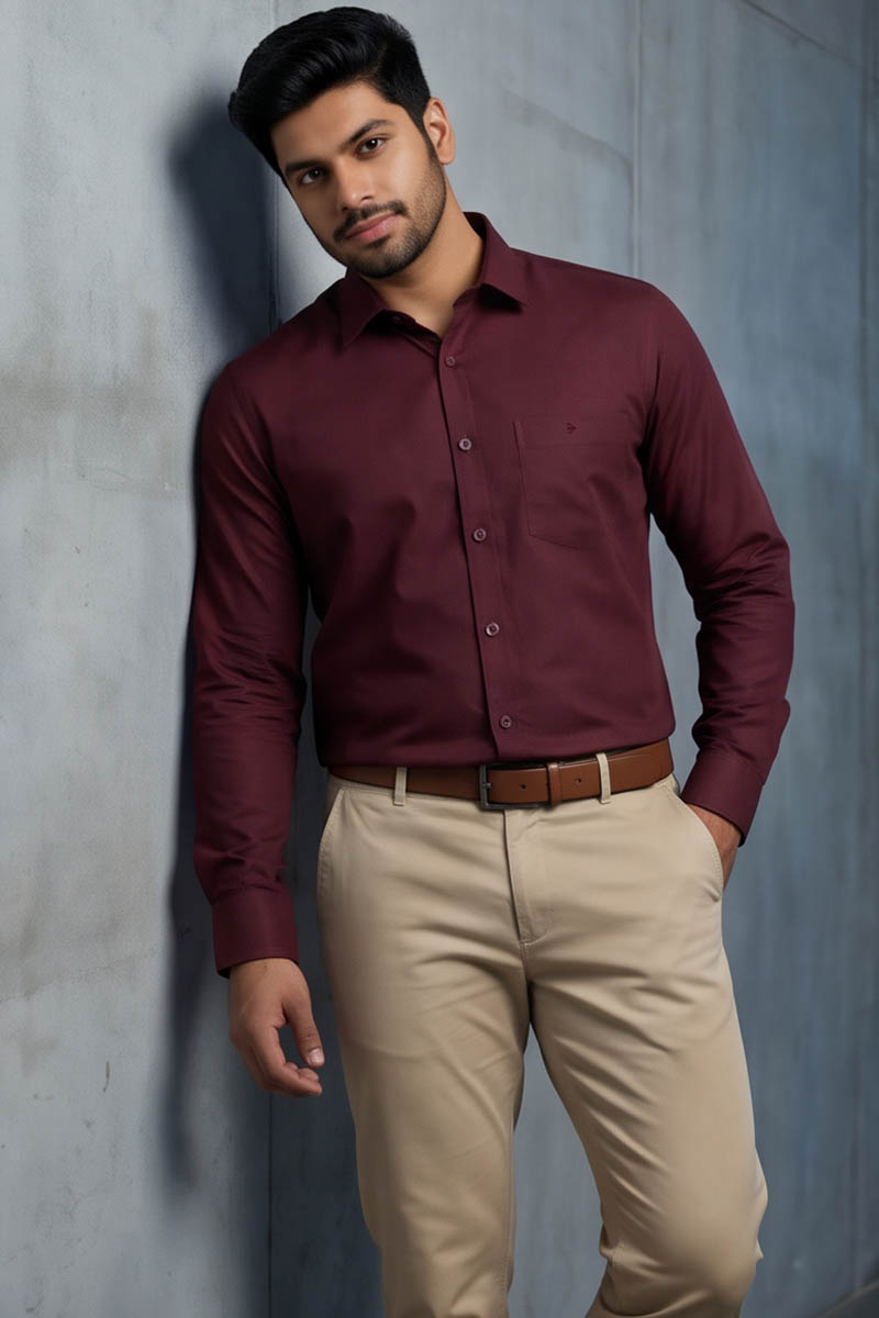 Heritage Maroon Shirt - Maroon - 2