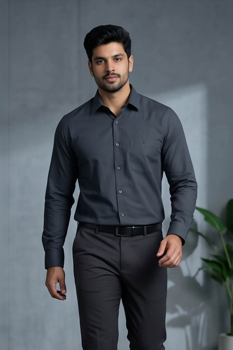 Graphite Premium Shirt -D-Grey