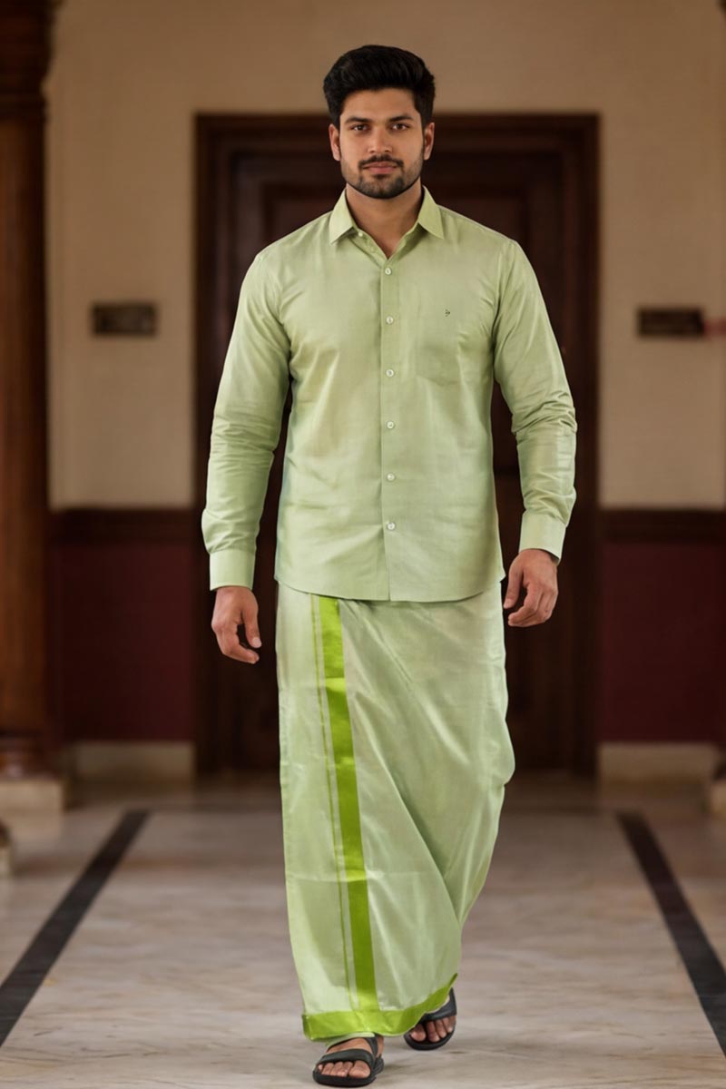 Authentic Celebration Outfit-L-Green - 5