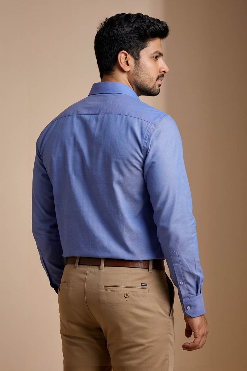 Azure Essential Shirt -L-Blue - 6