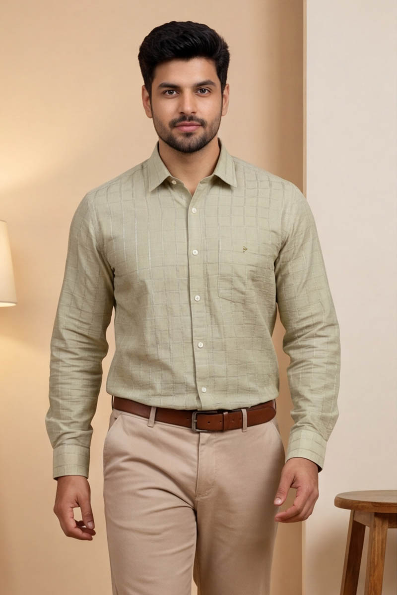 Signature Khaki Shirt - L-Khaki