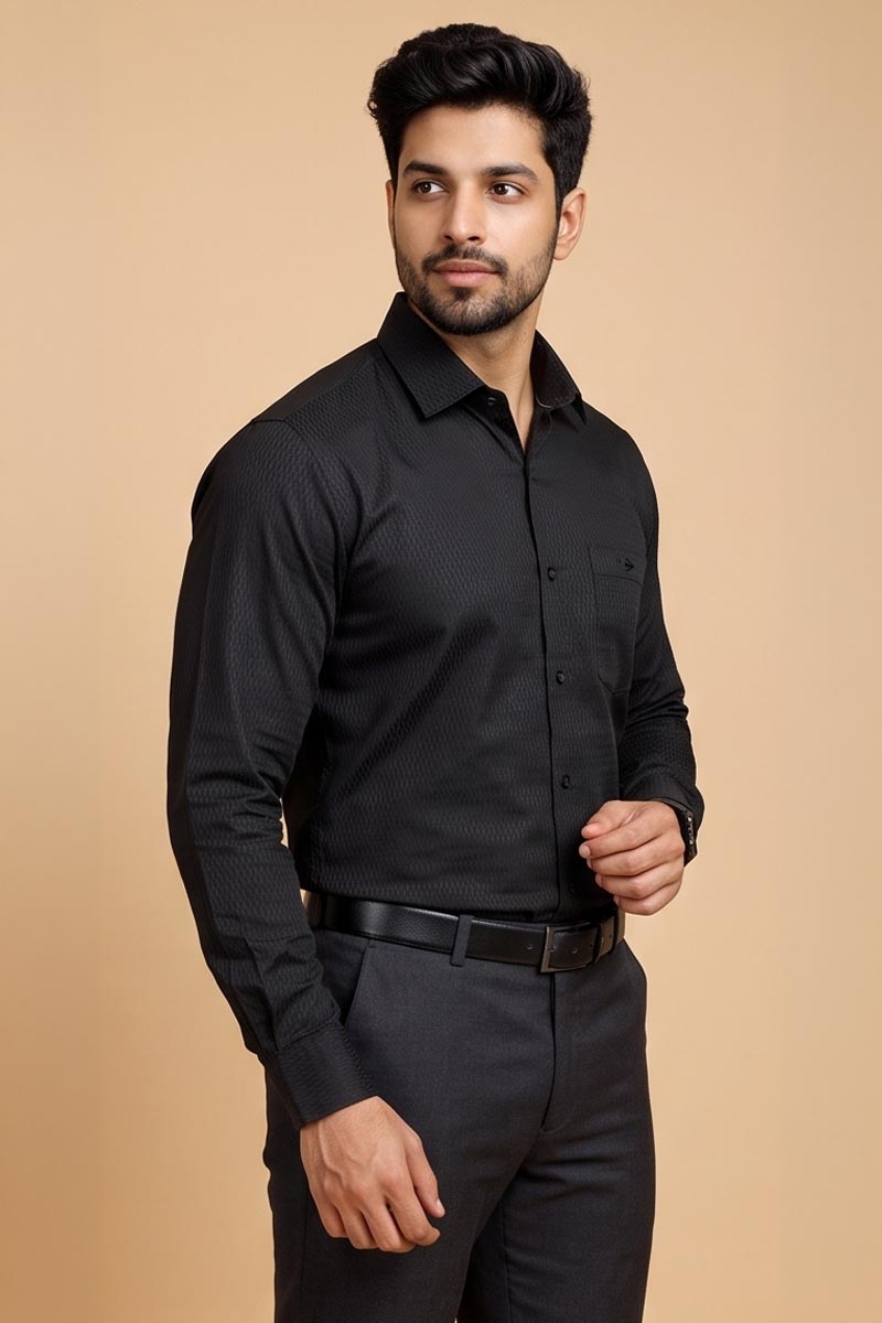 Midnight Noir Shirt - Black