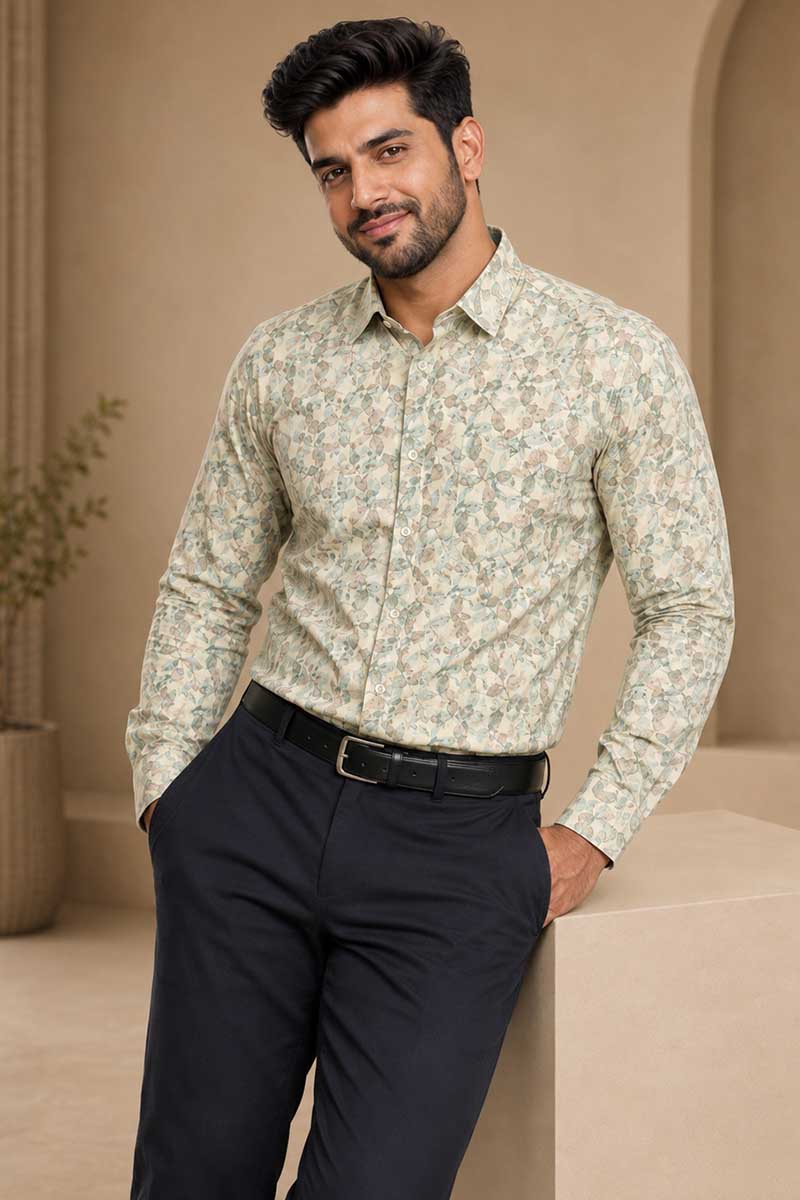 Cream Haven Shirt -Fawn-Pink - 4