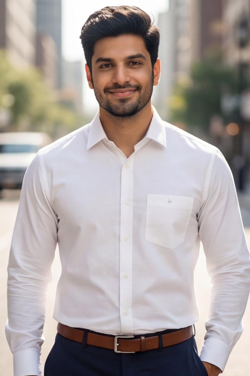 PrimeLine Formal Shirt – White - 4