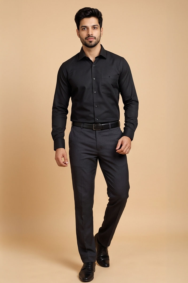 Midnight Noir Shirt - Black - 5