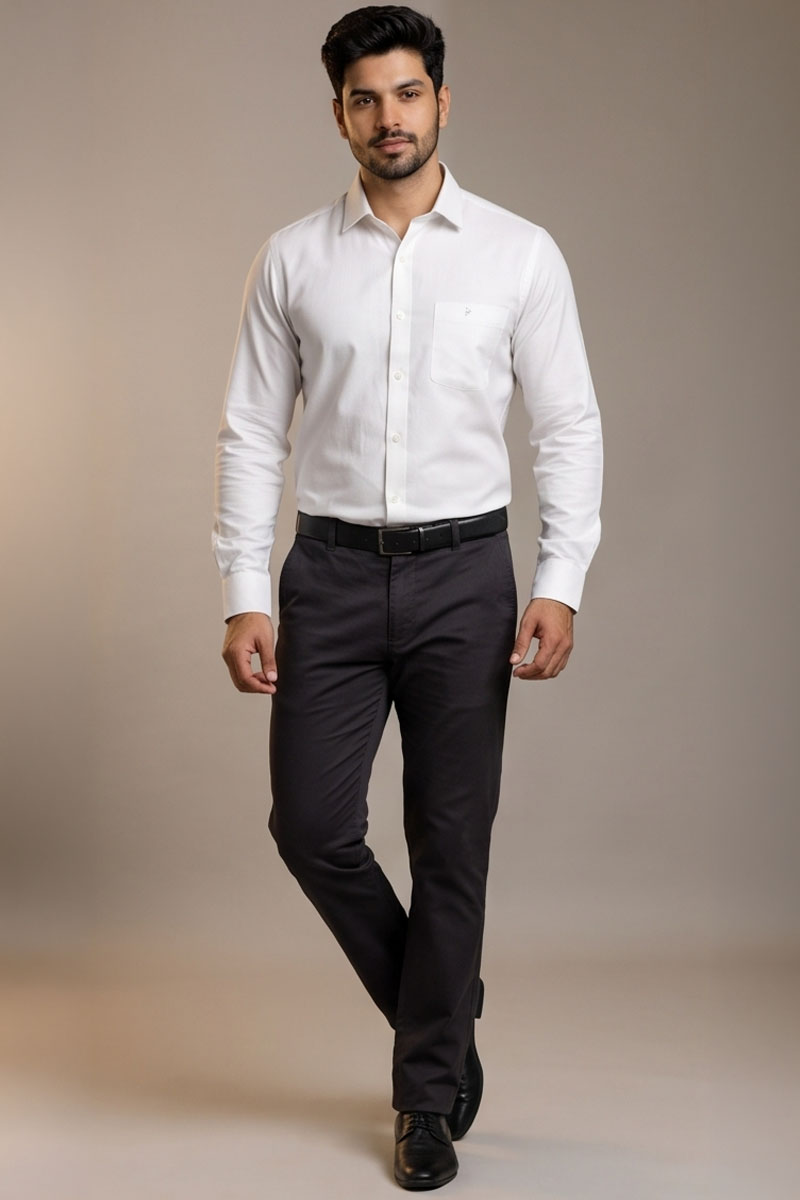 Signature White Shirt -White