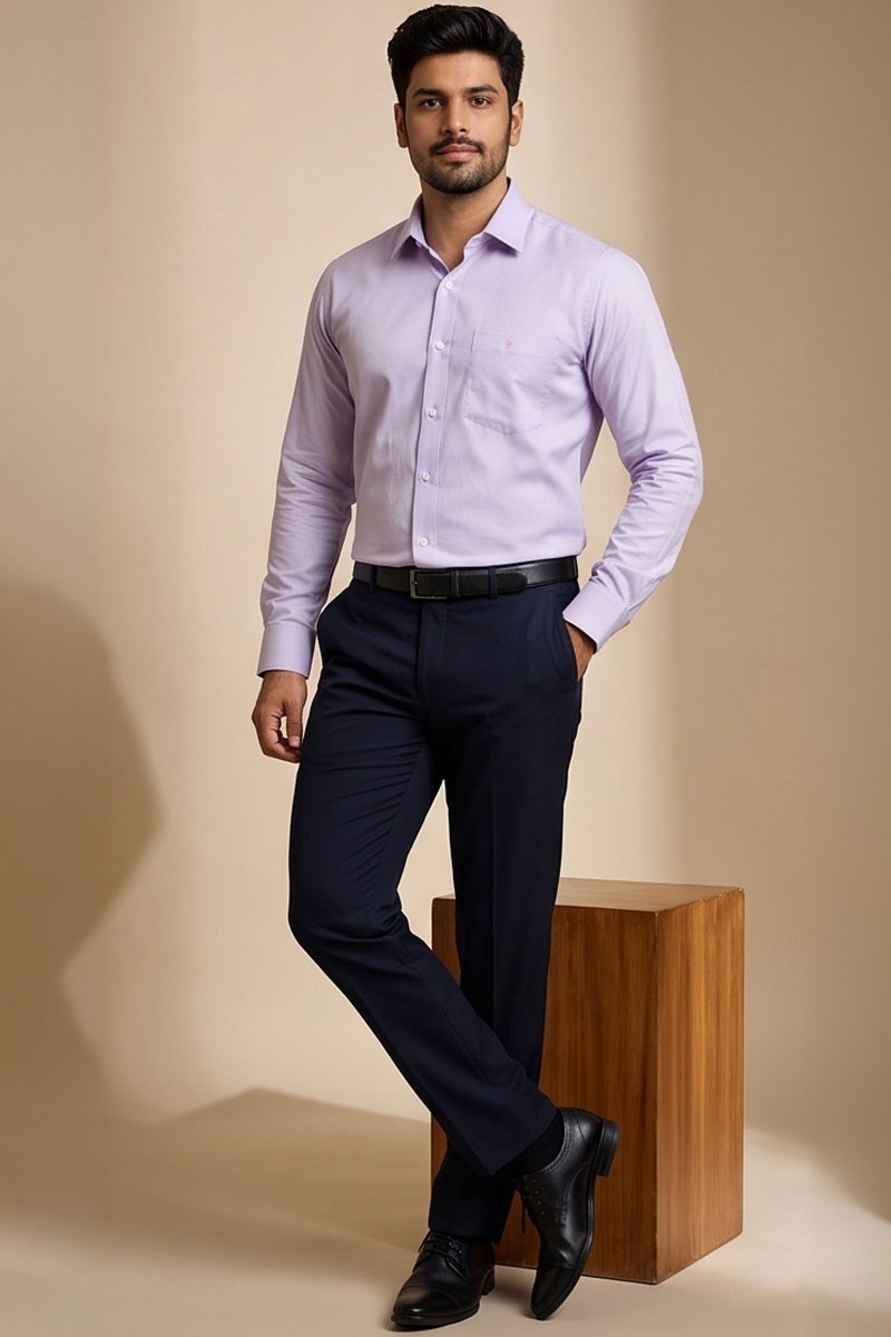 Amethyst Classic Shirt -L-Purple - 5