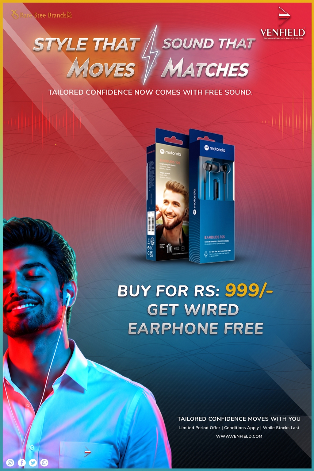 Wired  Ear Phone-Rwe-01
