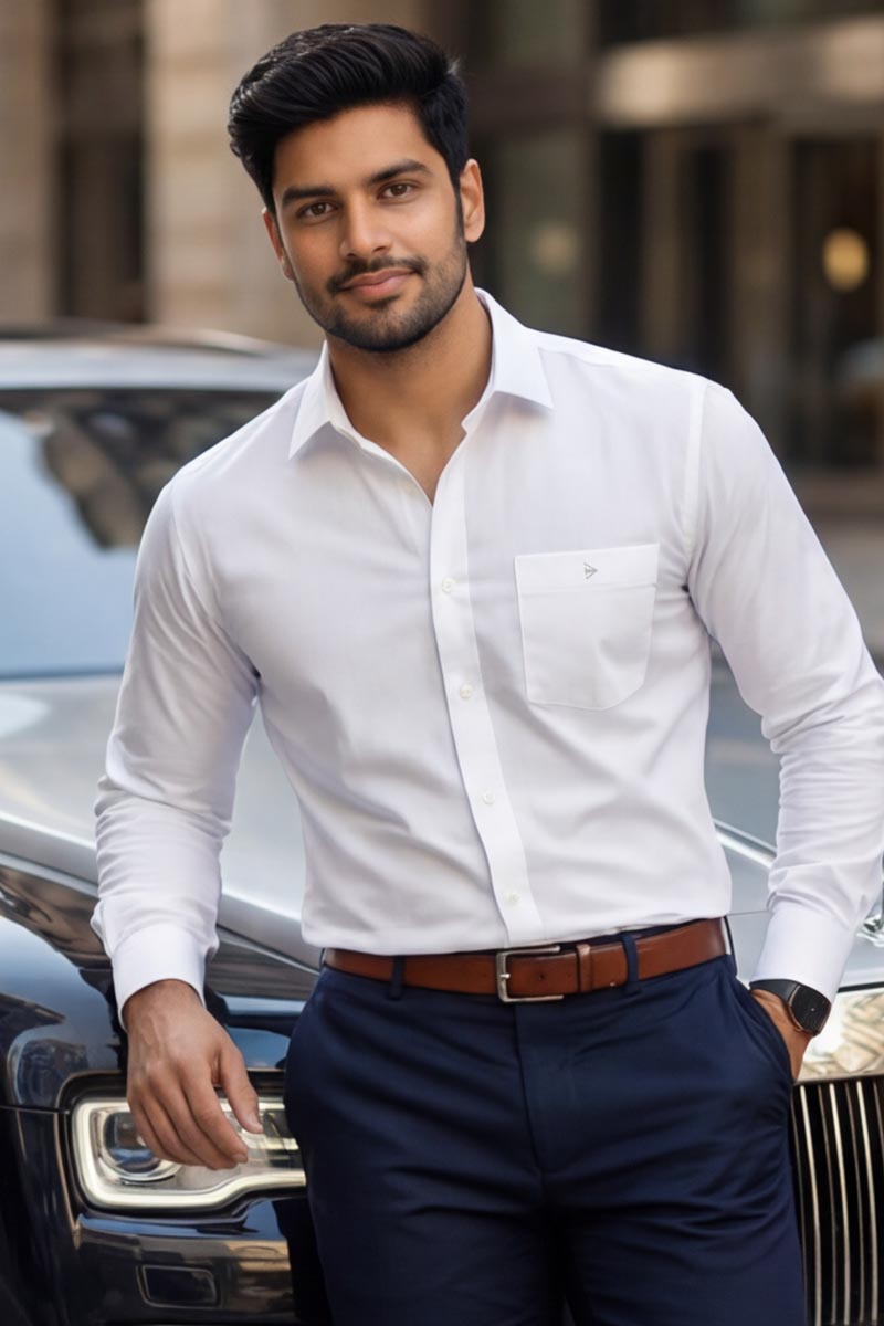PrimeLine Formal Shirt – White - 2