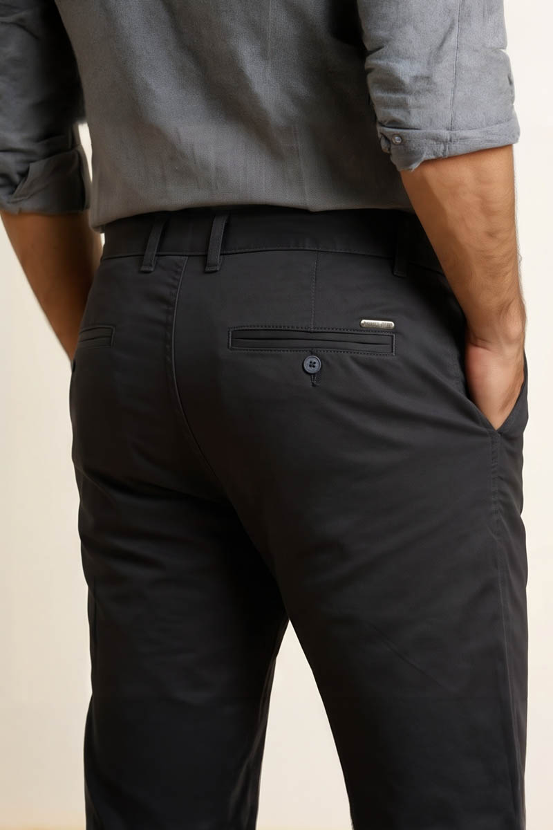 Urban Grey Smart Fit Pants - E- Grey - 6