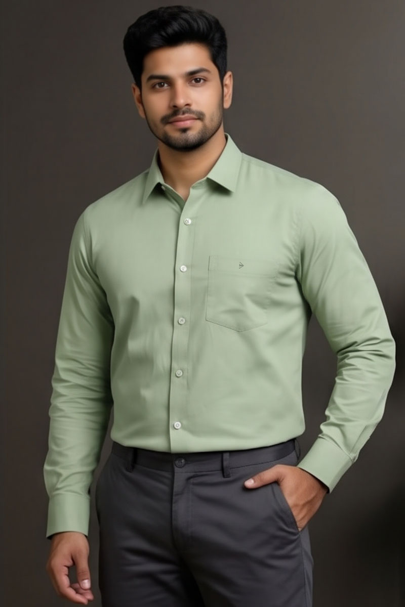 Sage Breeze Shirt - L-Green - 2