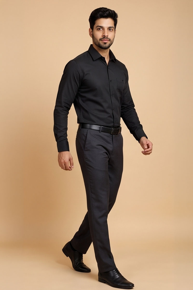 Midnight Noir Shirt - Black - 2