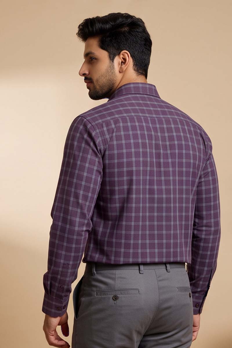 Stylish piece combines classic design with modern flair (BURGANDY) - 5