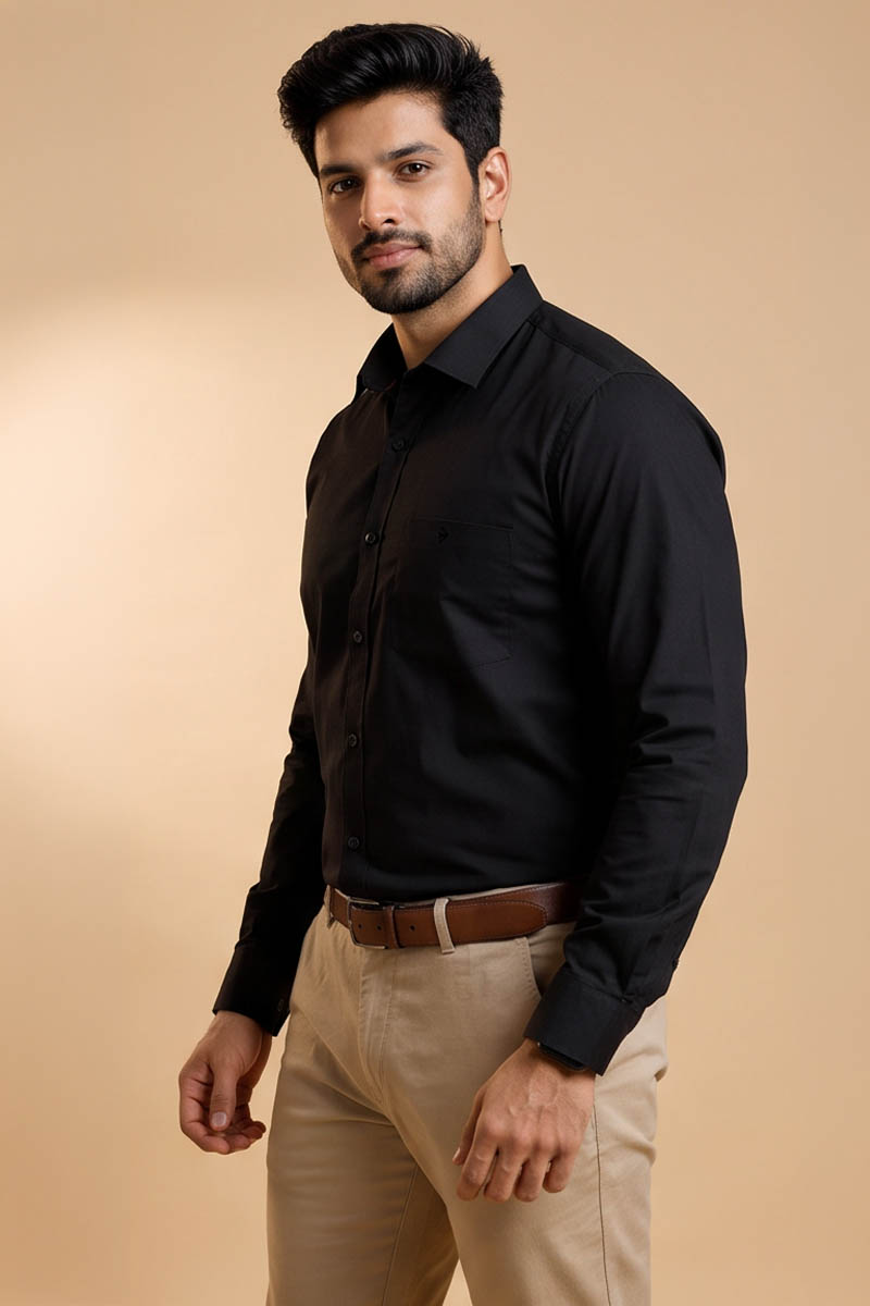 Onyx Classic Shirt -Black - 4