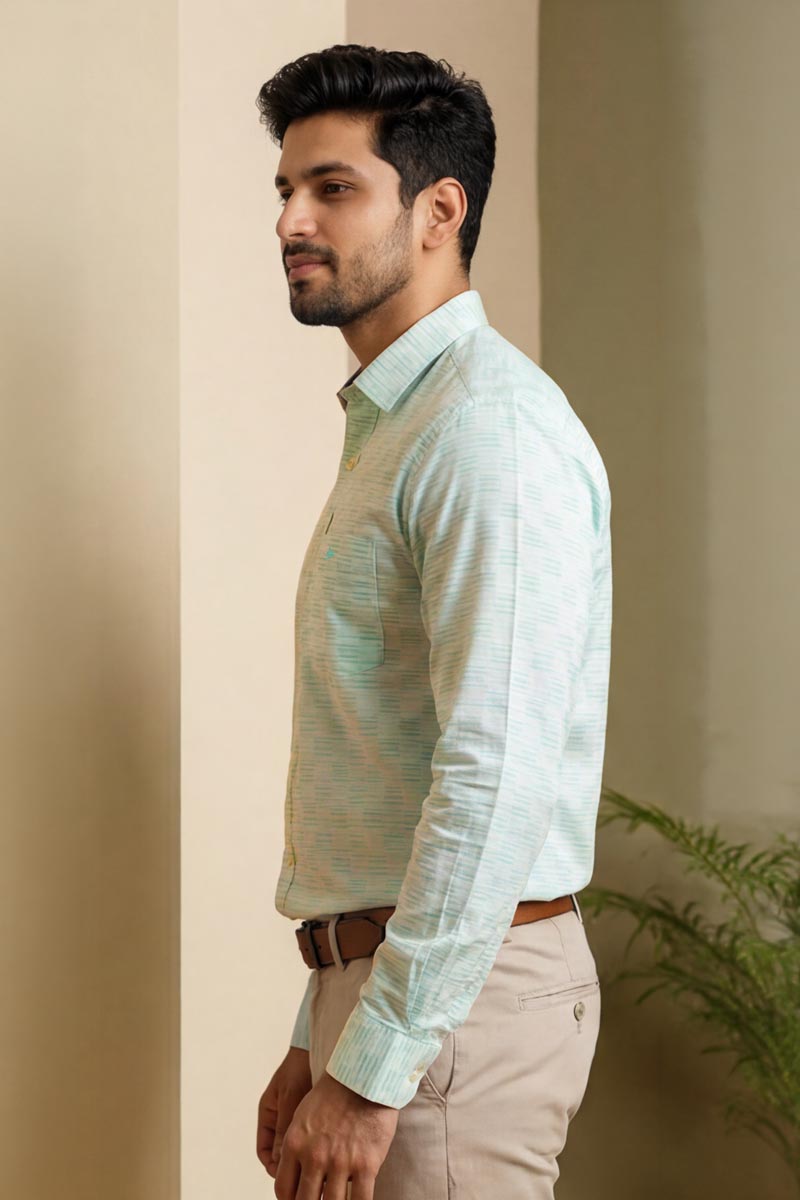 Fresh Green Classic Shirt - L-Green - 2